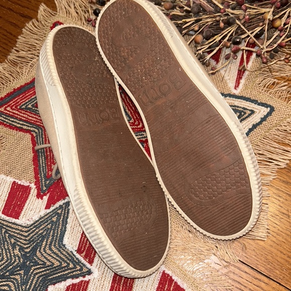 BORN Leather PALOMA Lace-Up SNEAKERS Size 9M D88037 Only worn 3X VERY GOOD SHAPE - Picture 9 of 11